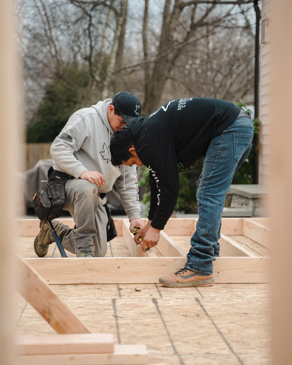 Framing and nailing — exterior carpentry — Exterior Services LLC, Bethel, CT