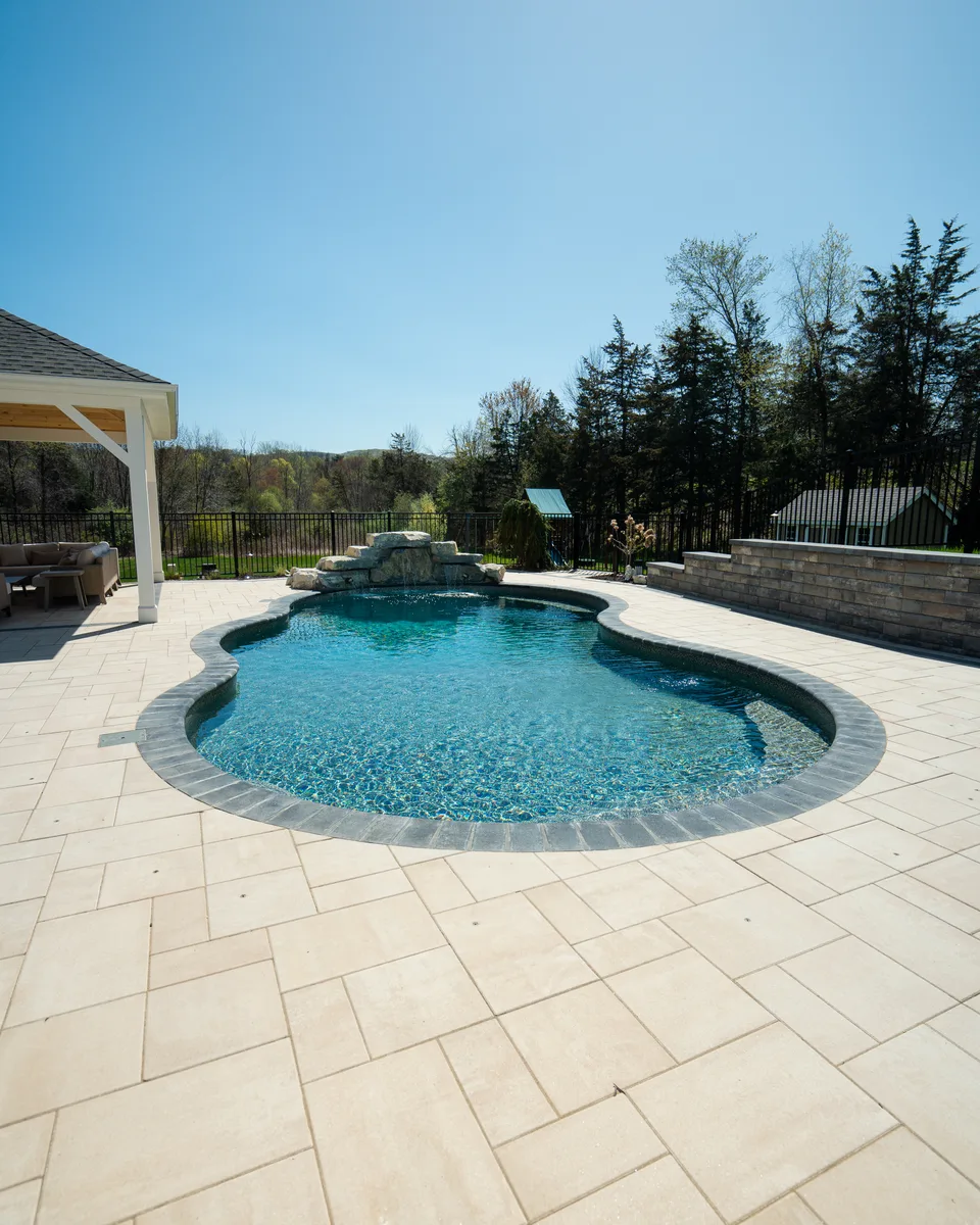 Pool and clear turquoise water — Exterior Services LLC, Stormville, NY